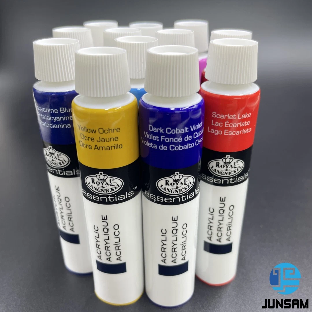 Custom Printed Aluminum Barrier Laminated Tubes for Pigment Pastel Paint