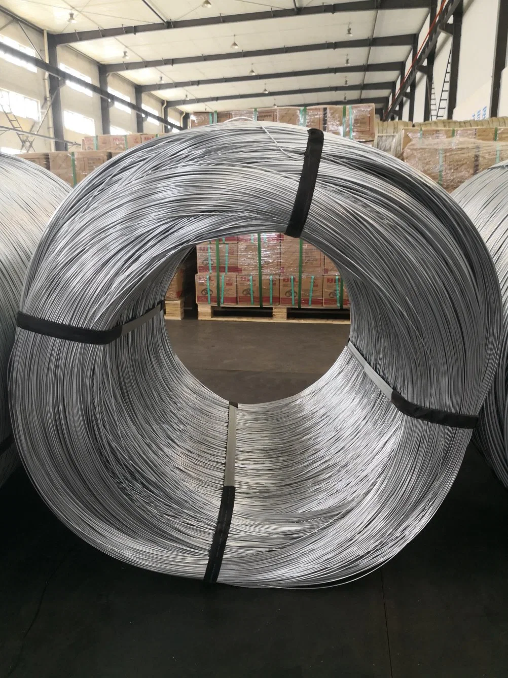 2.5 mm Galvanized High Carbon Steel Wire for Electric Fence Spring Steel Wire Flexible Duct High Tensile Strength