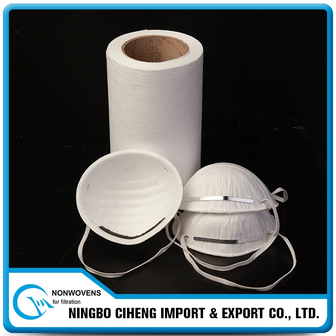 Mask Filter Media China Manufacturer Elastic PP Meltblown Nonwoven Fabric