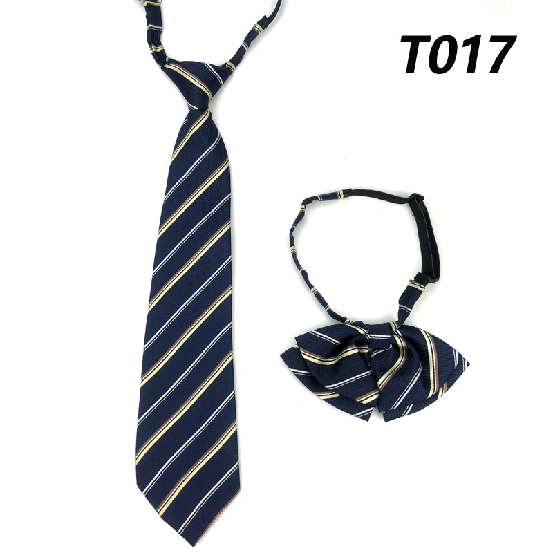 Customized Stripe School Neck Silk Tie