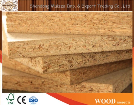 Melamine Laminated Particle Board for Panel Furniture/Plain Particle Board/Different Colors