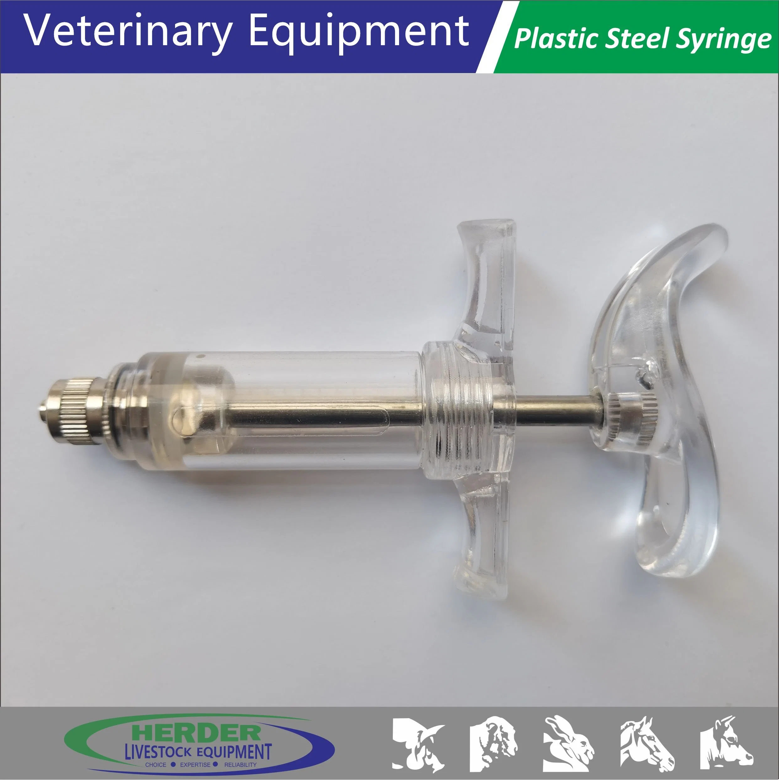 Veterinary Vaccine Injector Gun Auto Syringe Poultry Injection Automatic Syringes