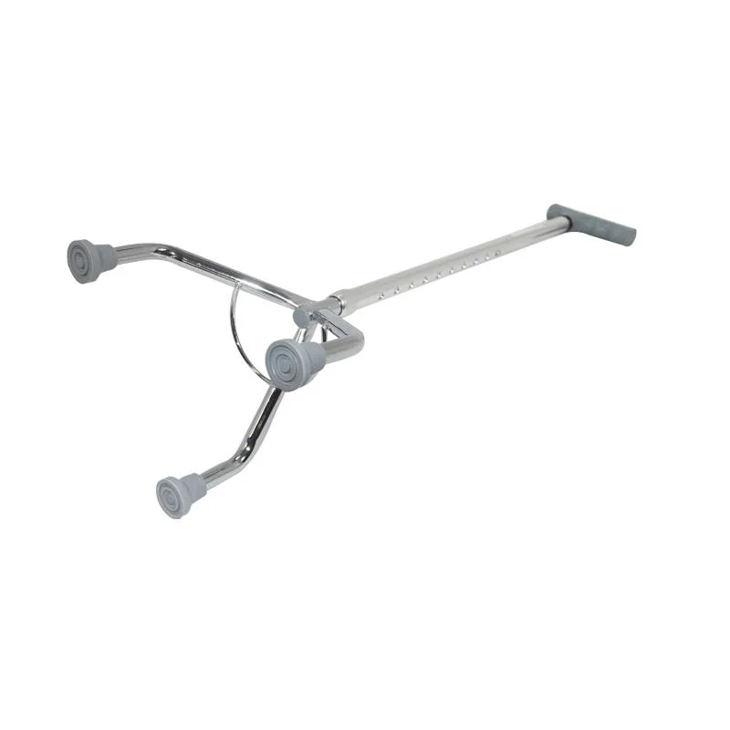 Mn-Gz002 Durable Aluminum Telescopic Adjustable Medical Elderly Hand Walking Crutch Stick for Handicapped