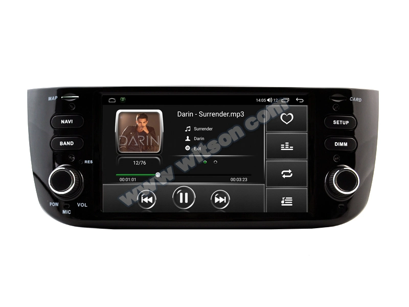 Witson Android 12 Autoradio für FIAT Linea/ Punto 2012 2013 2014 2015 Auto GPS Navigation Auto Multimedia Audio