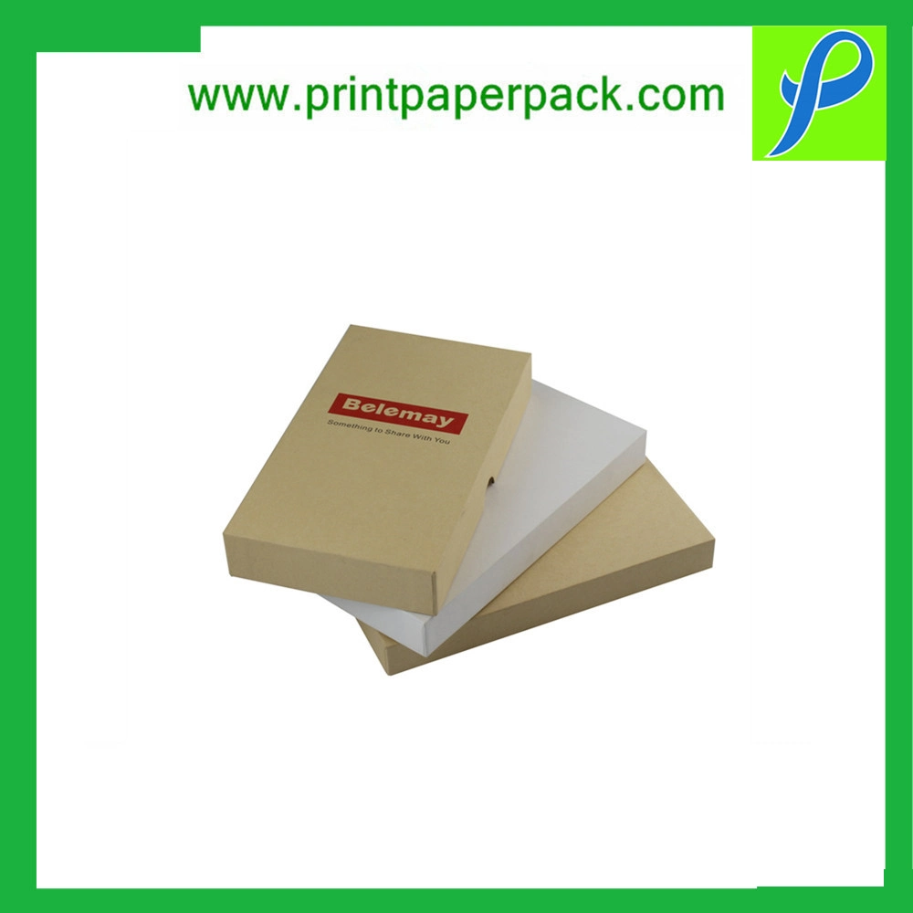 Rigid Style Promotional Presentation Foil Lift off Lid Packaging Box