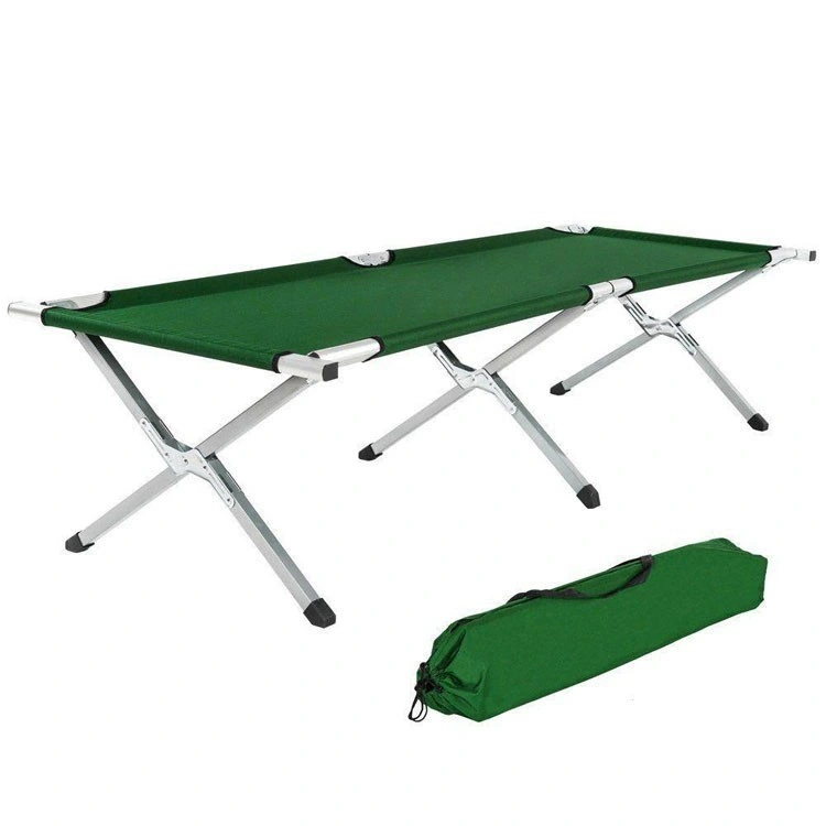 Outdoor Marching Bed Foldable and Thickened Camping Bed Portable Accompanying Bed