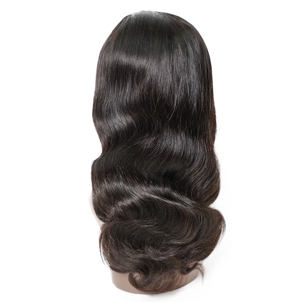 Barato bruto natural da onda do Corpo Virgem Brasileira HD Lace Peruca Cabelo humano barato extensões de cabelo e peruca