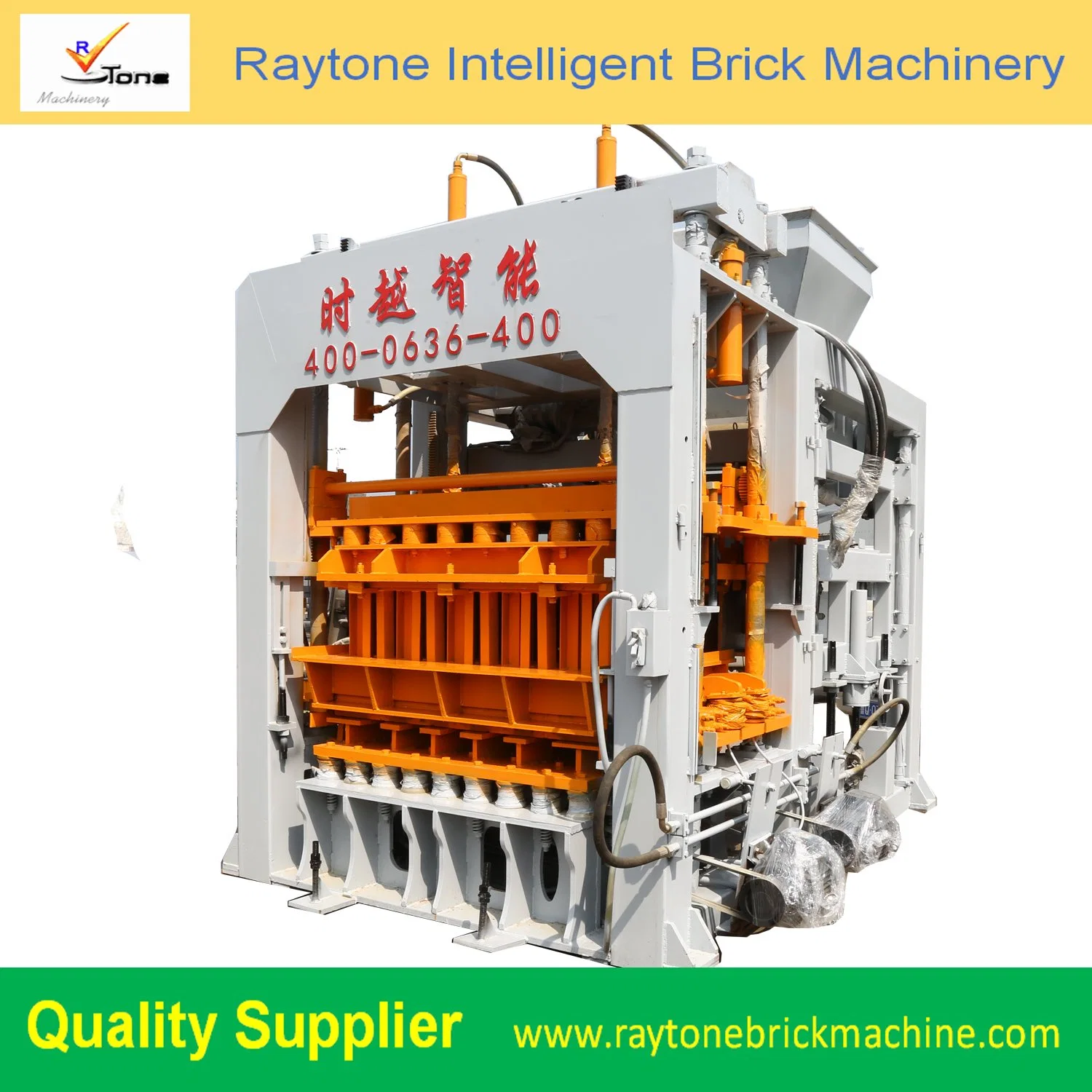 Qt6-15 Middle Fully Automatic Brick Making Machine for Hollow Solid Color Paver Making