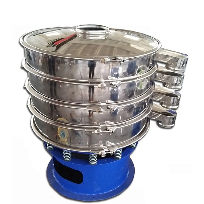 Pepper / Tapioca Flour Size Grading Vibrating Screen Sieve Machine