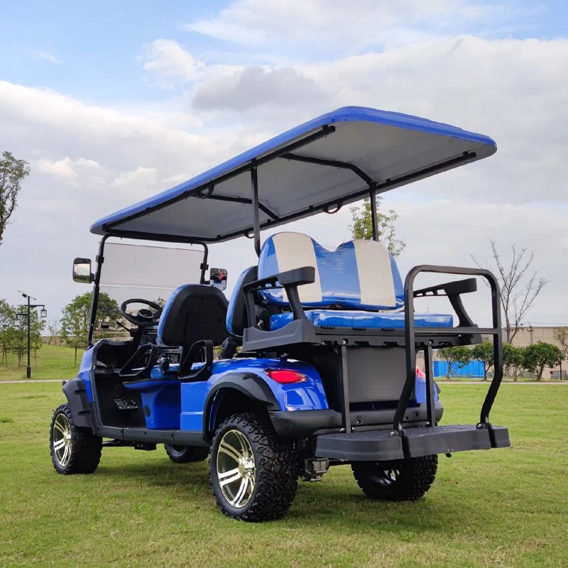 High Speed 72V Lithium Battery Mini Electric 6 Seater Lifted Buggy Golf Carts Price