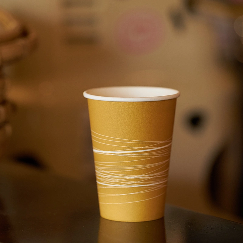Чашка для горячей кофе с двойной стенкой одноразовая банная кружка