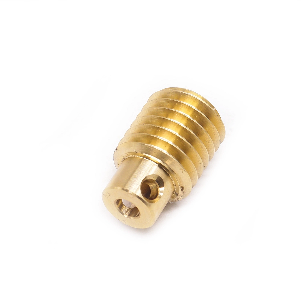 Manufacturer Custom CNC Turning Parts Brass Male Thread Reducing Nipple Thread Crass Pipe Fittings Connector