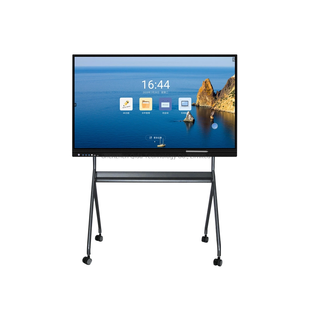 Grande Taille 4K de l'écran tactile UHD Message électronique de bord Tableau blanc interactif SMART Comité de rédaction de TV à écran plat pour l'éducation à l'école