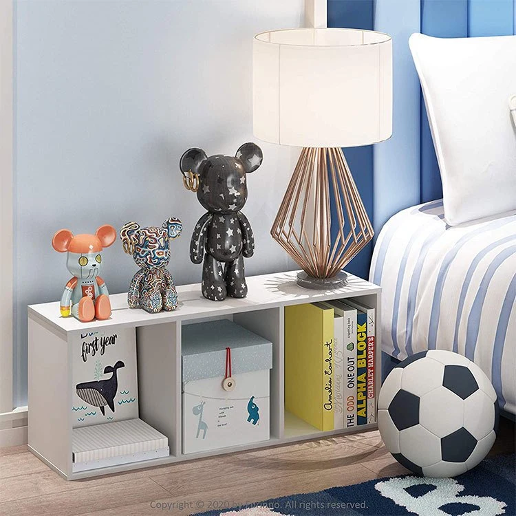 3 almacenamiento de Multi Story Open Bookcase Bookshelf para niños