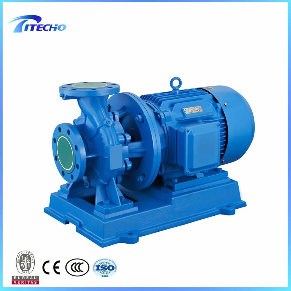 Isw Horizontal Single Stage End Suction Centrifugal in-Line Pump