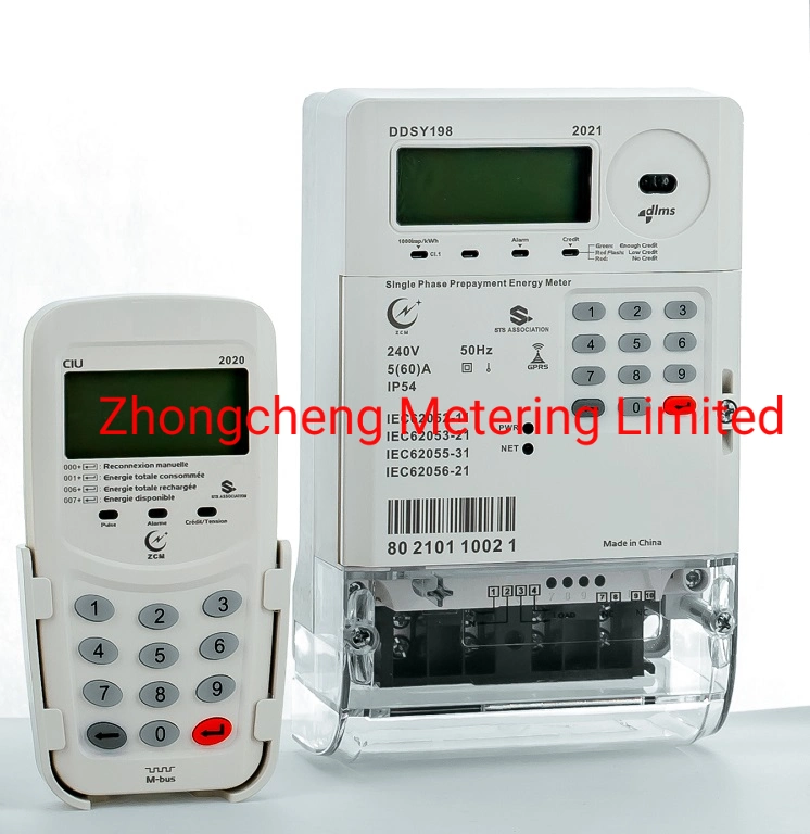 Single Phase Sts Prepayment Energy Meter