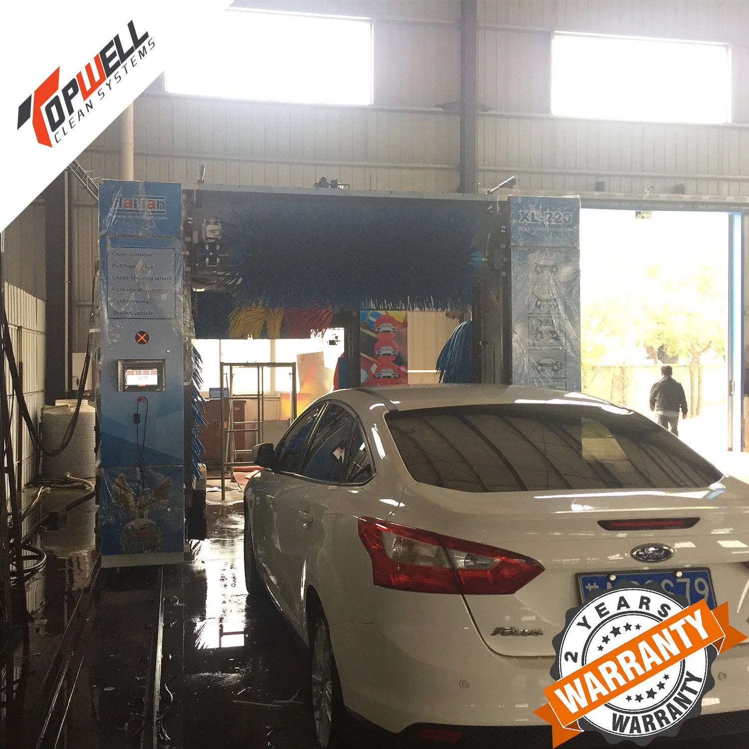 Auto Rollover Car Wash Machine with Foam and Wax Chemical Spray. China Car Wash Machine Supplier
