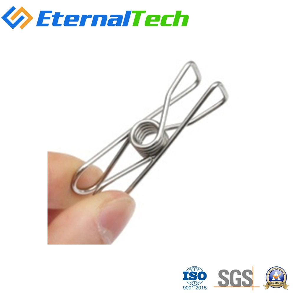 Stainless Peg Metal Hooks for Laundry and Small Metal Clothes Clips