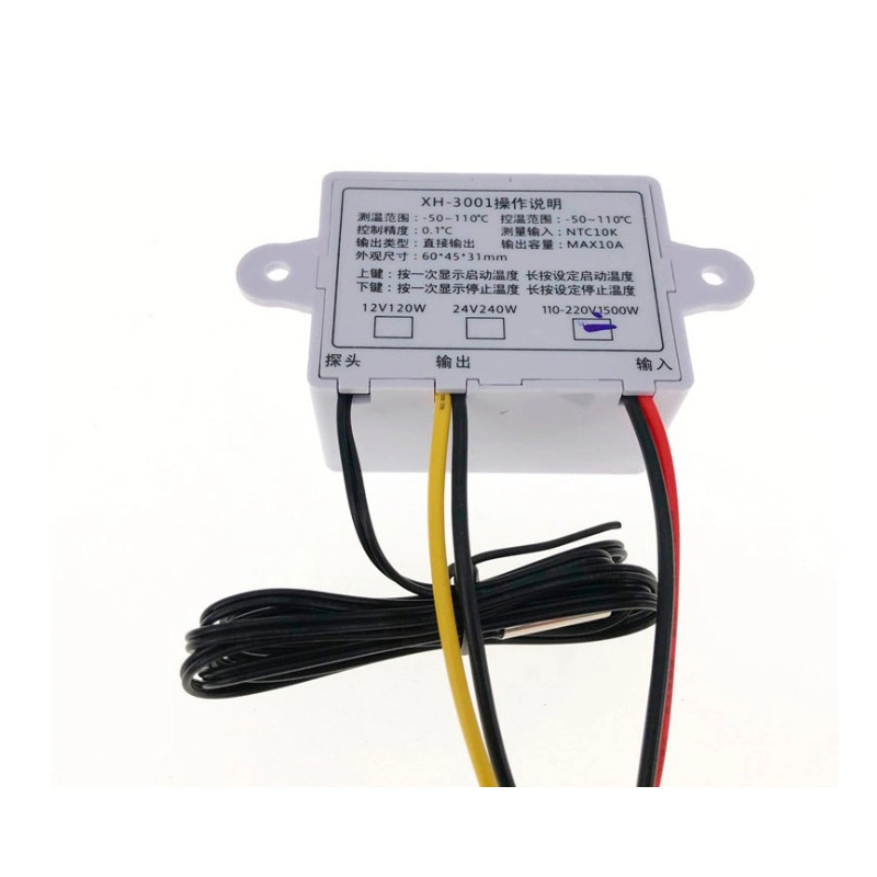 Digital Thermostat Small Temperature Control Switch Microcomputer Digital Display 12V24V220V