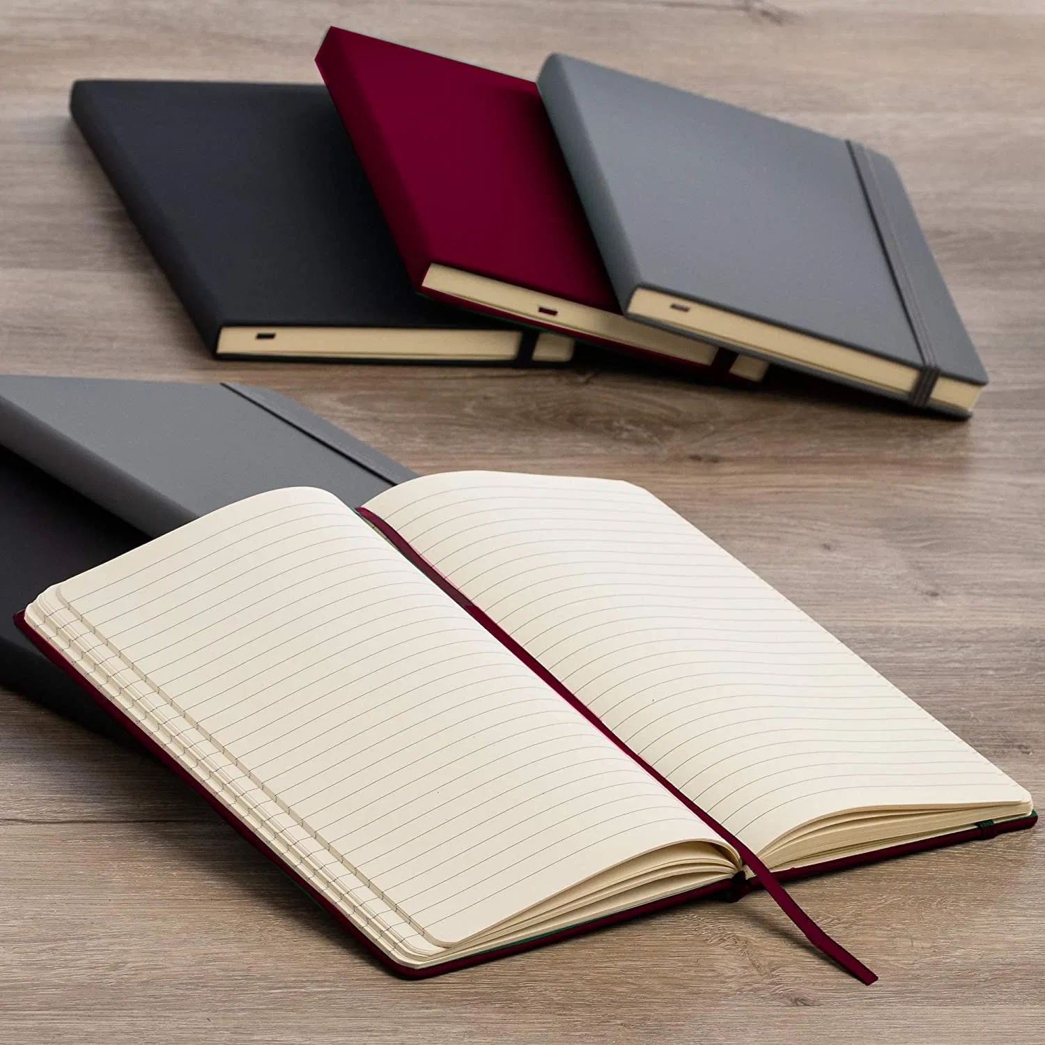 2021 Stationery Supplier Customized High quality/High cost performance  Hardcover PU Leather Notebook