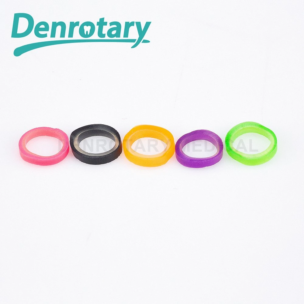 Denrotary Dental Odontologia Animal Zoo Park Odontology Elastomeric Teeth Braces Rubber Bands Orthodontic Elastic Bands for Braces