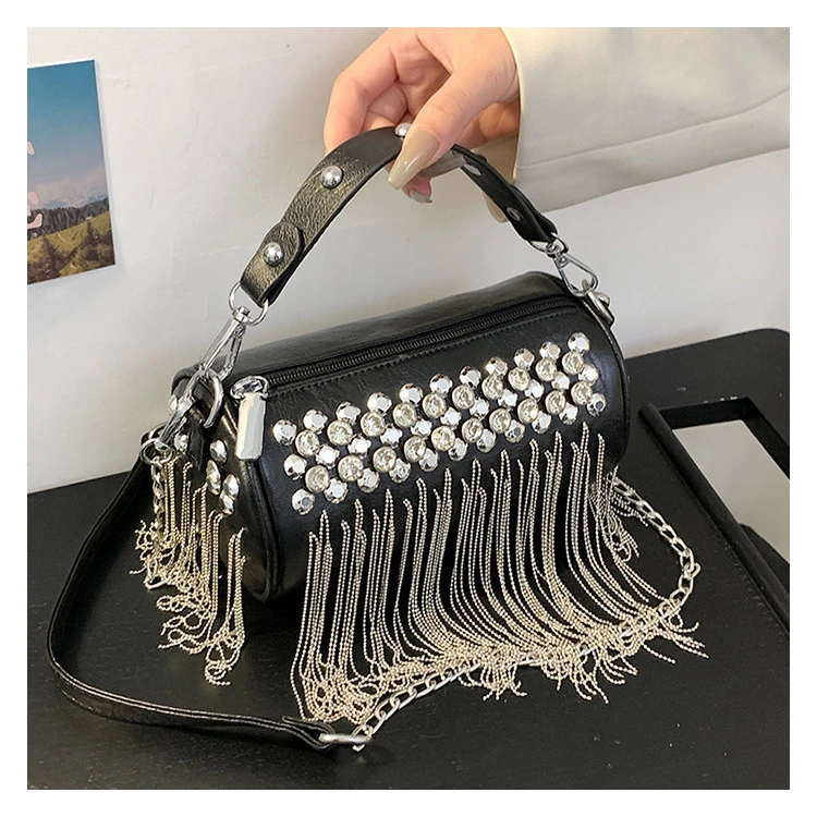 Bag Women 2023 New Shoulder Messenger Women's Bags Fashion Inlays Diamond Pillow Pillow Pillow Pillow Bag West Phenomenon Wallet