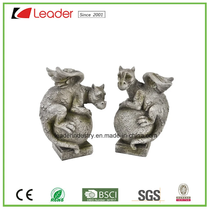 Best-Seller Resin Gargoyle Figurine Climbing for Pot Hanger&Garden Decoration