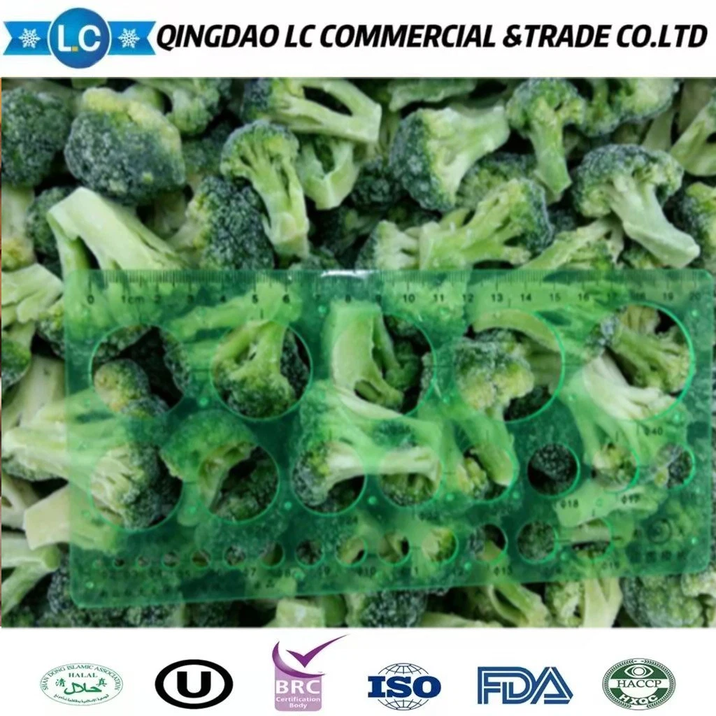 Alimentación congelados IQF Nuevo Cultivo de brócoli verde