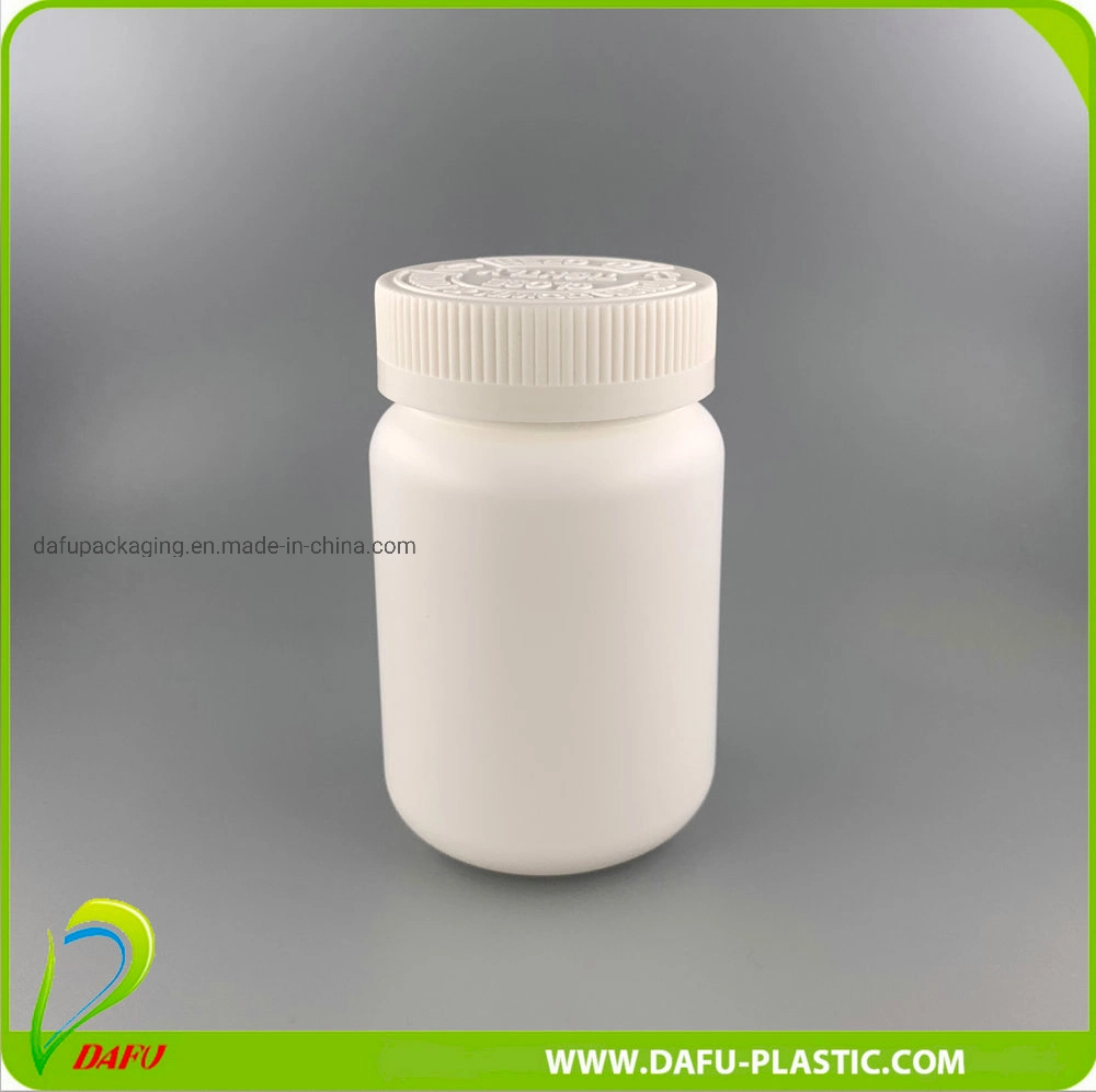 Customized Plastic Container Products HDPE 200ml Pill Capsule Bottle