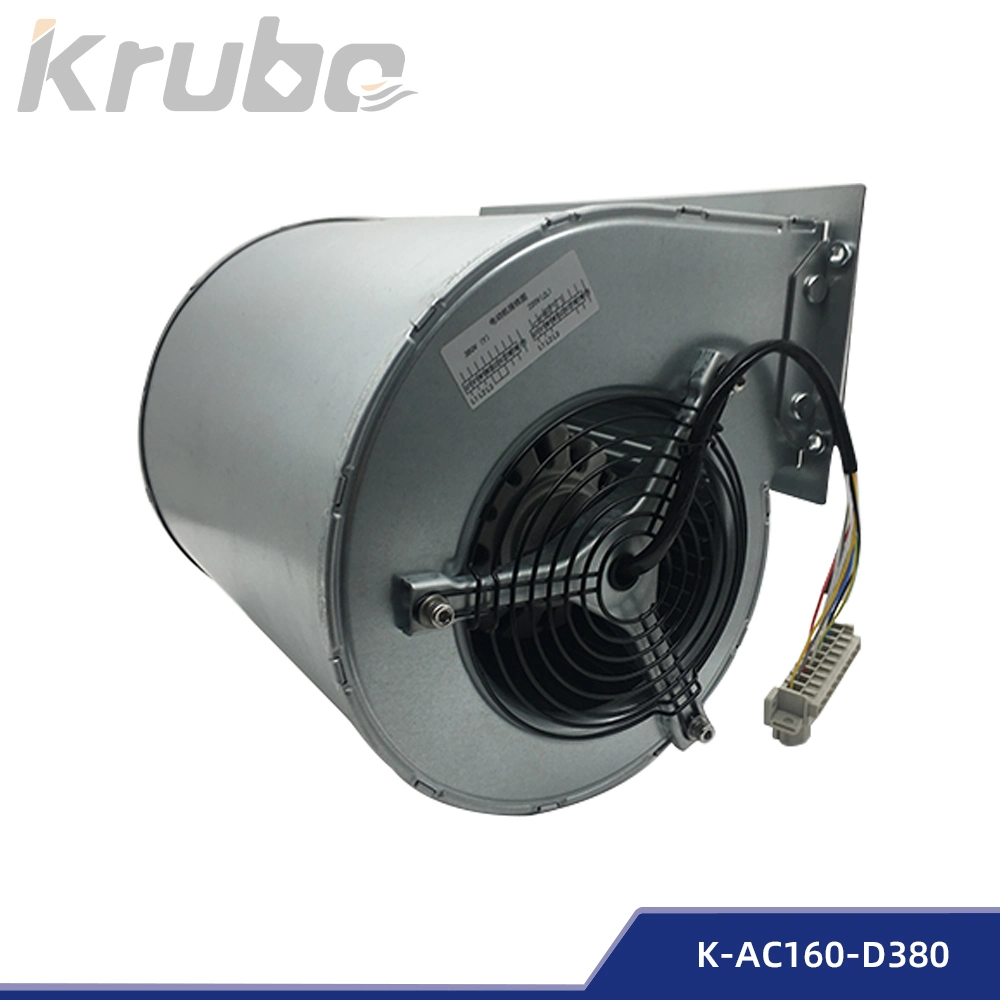 160mm 2710rpm AC Radial Blowers Double Inlet (K-AC160-D380/A01)