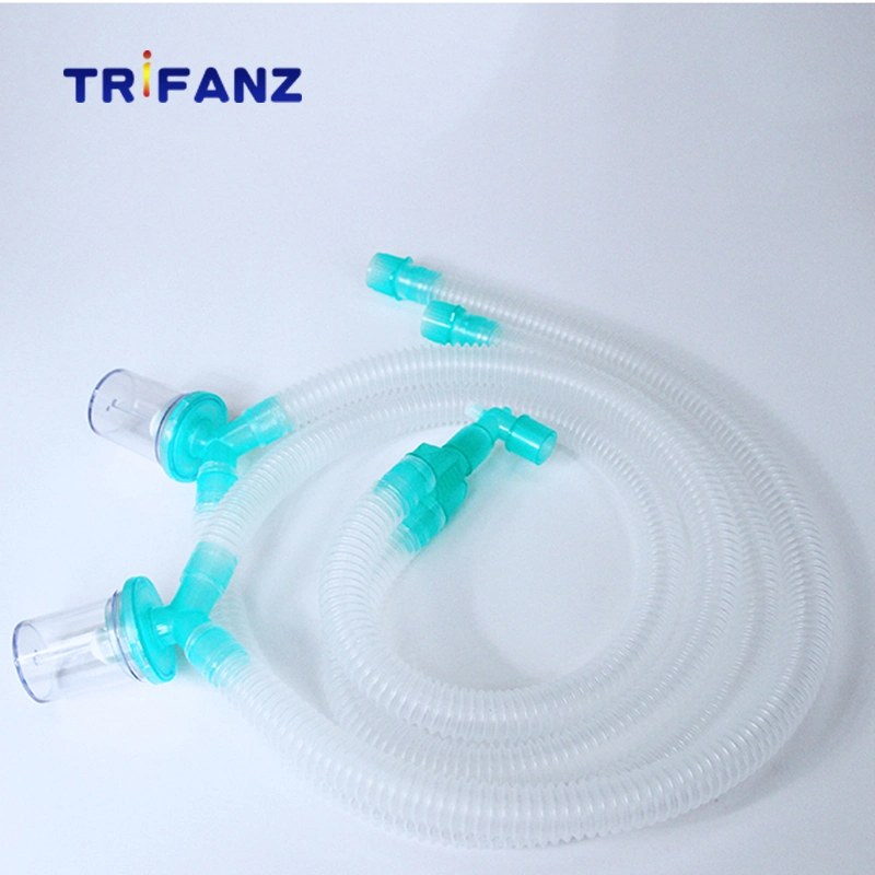 Medical Supply Adult Breathing Circuit with 2 Water Traps Breathing System Circuit