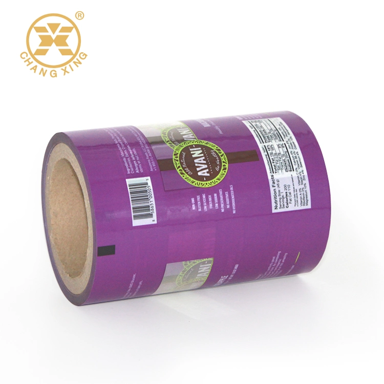 Hot Sale Factory Direct Customized Laminating Cereal Bar Food Packaging Plastic Film Roll