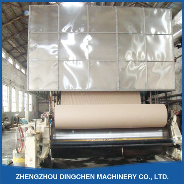 3200mm Model Craft Paper Making Machine Waste Paper Recycling Test Liner Paper Making Machine