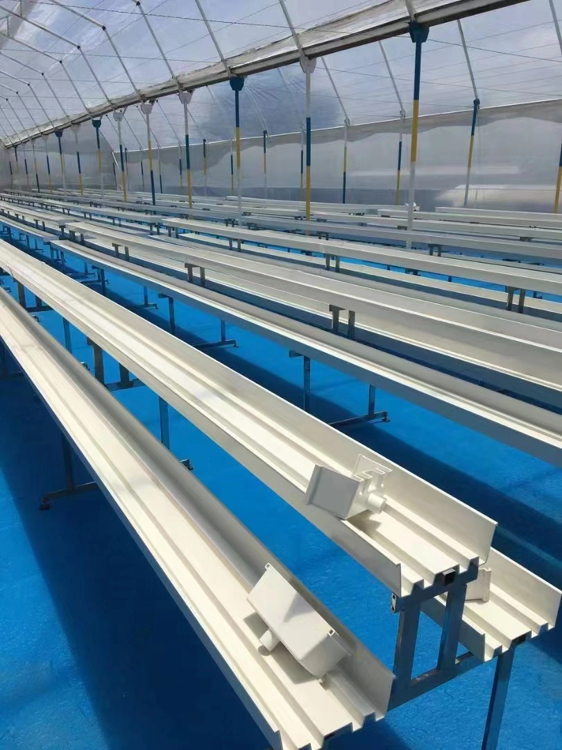 Durable PVC Gutter for Greenhouse Hydroponics System