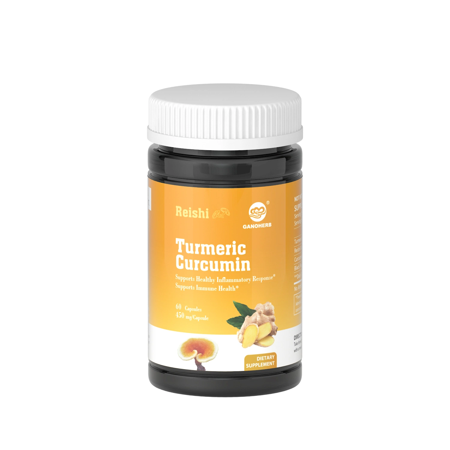 Organic Reishi with Turmeric Curcumin Healthcare Food