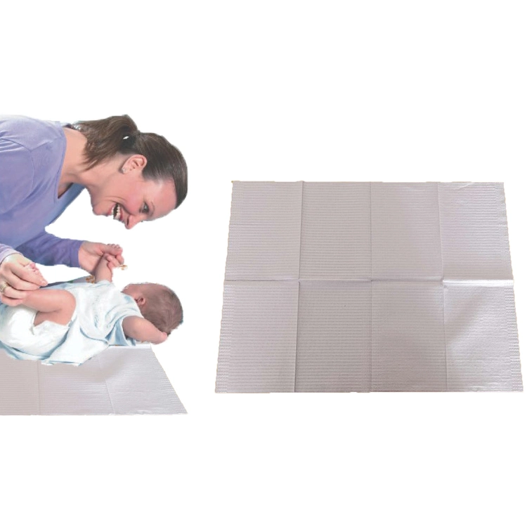 33X45cm 3ply Baby Care Disposable Changing Nappy Pads