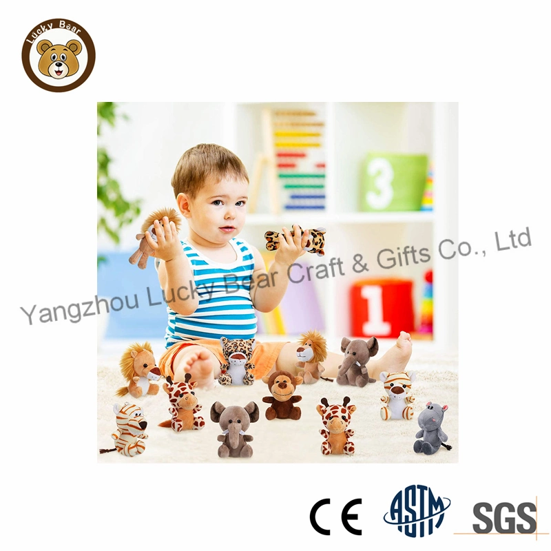 High quality/High cost performance  Custom Design Soft Mascot Stuffed Animal Kids Boys Puppets Toys