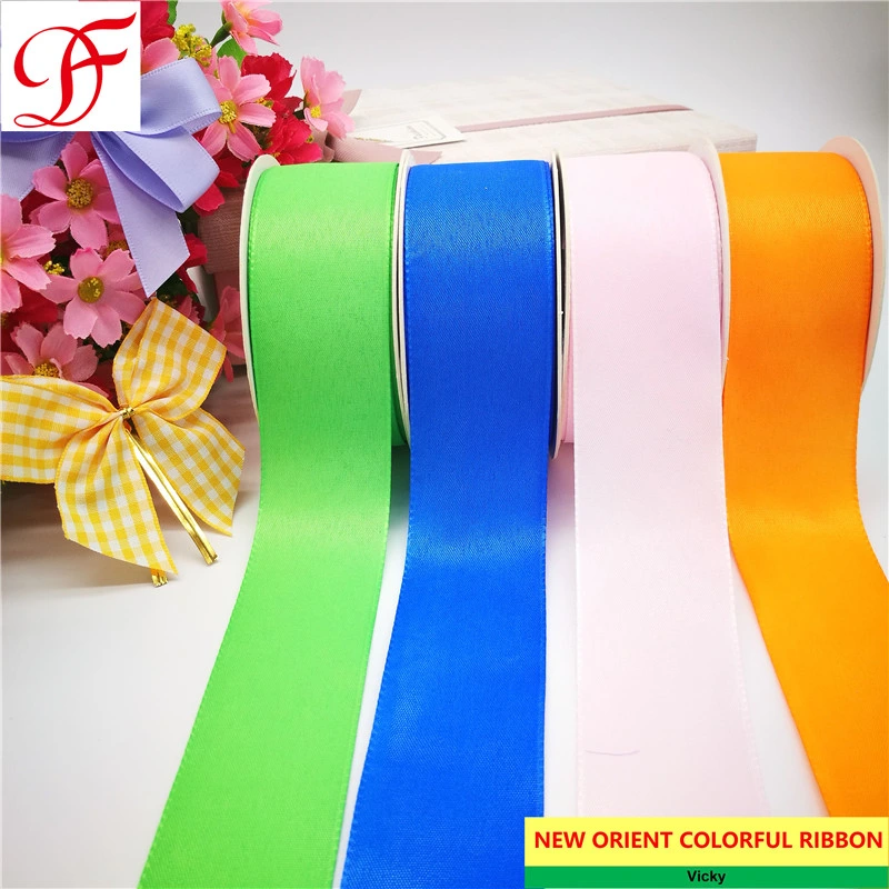 Polyester Taffeta Satin Ribbon Double/Single Face Satin Grosgrain Gingham Sheer Organza Hemp Gift Wrap Ribbon for Decoration/Xmas/Wrapping/Gifts