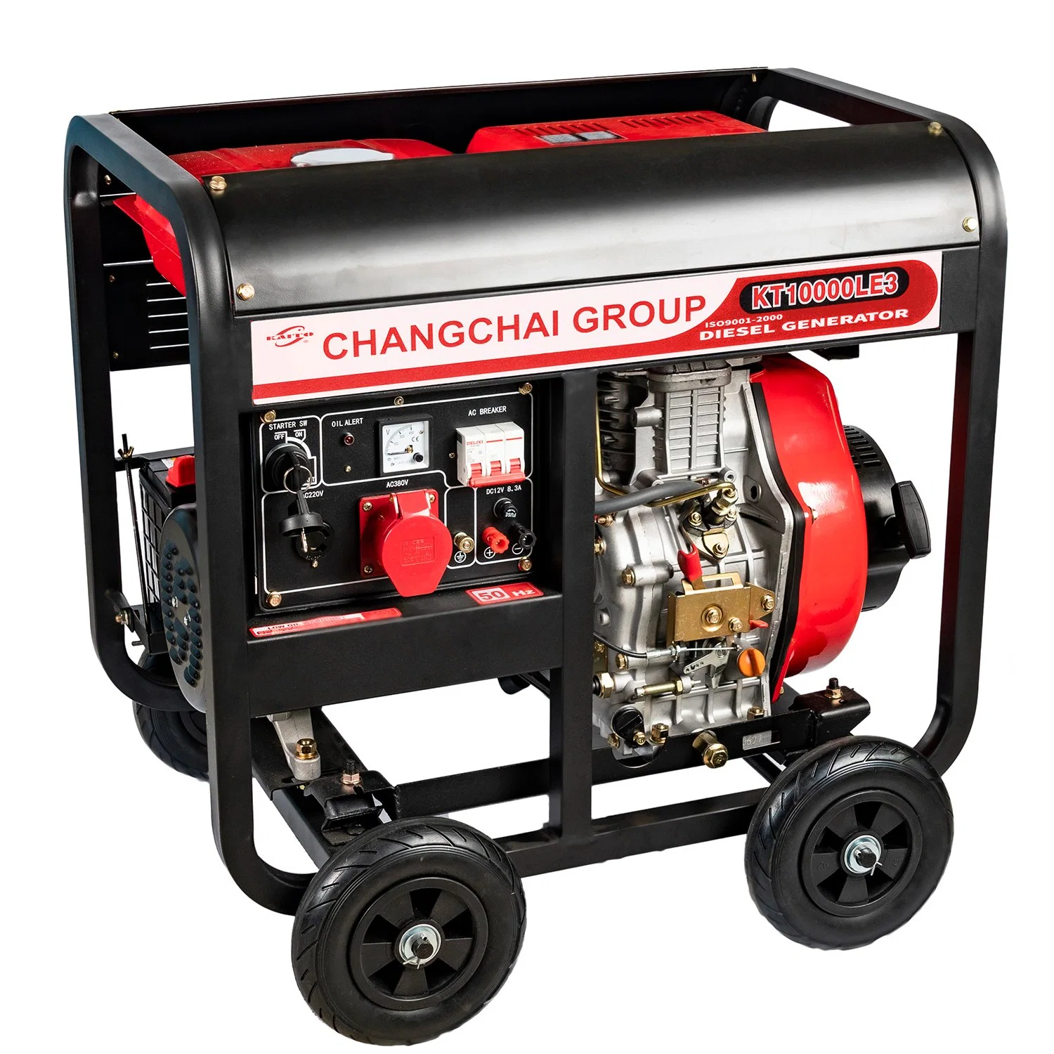 CE 6kw 1-Cylinder Open Frame Diesel Generator