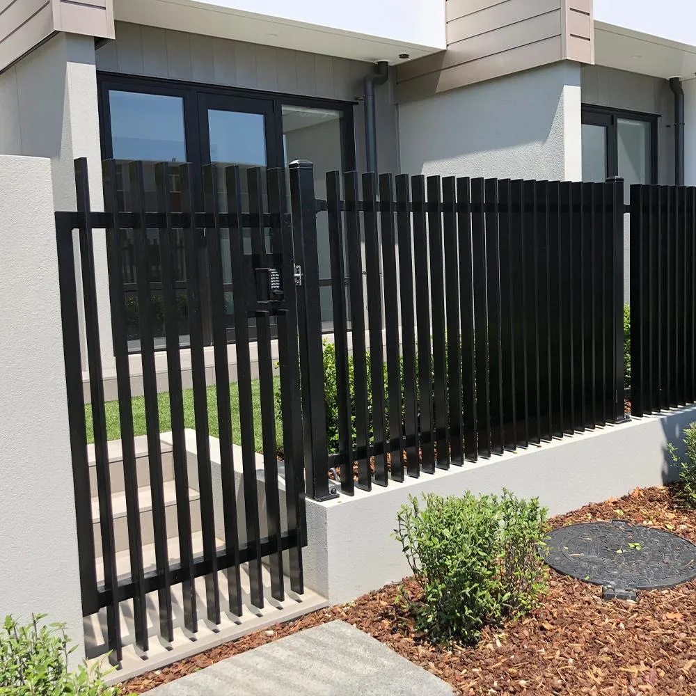 Aluminium Fence Products Customized Design Powder Coating Surface