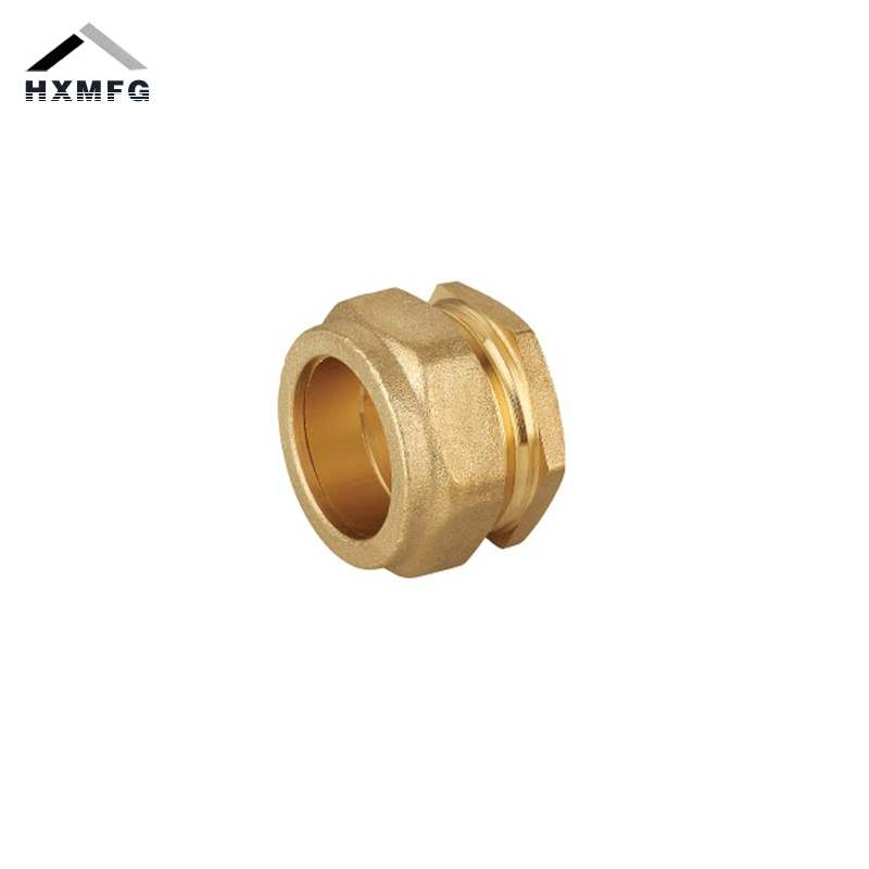 Brass Compression Fittings for Tank Connector Copper Pipe