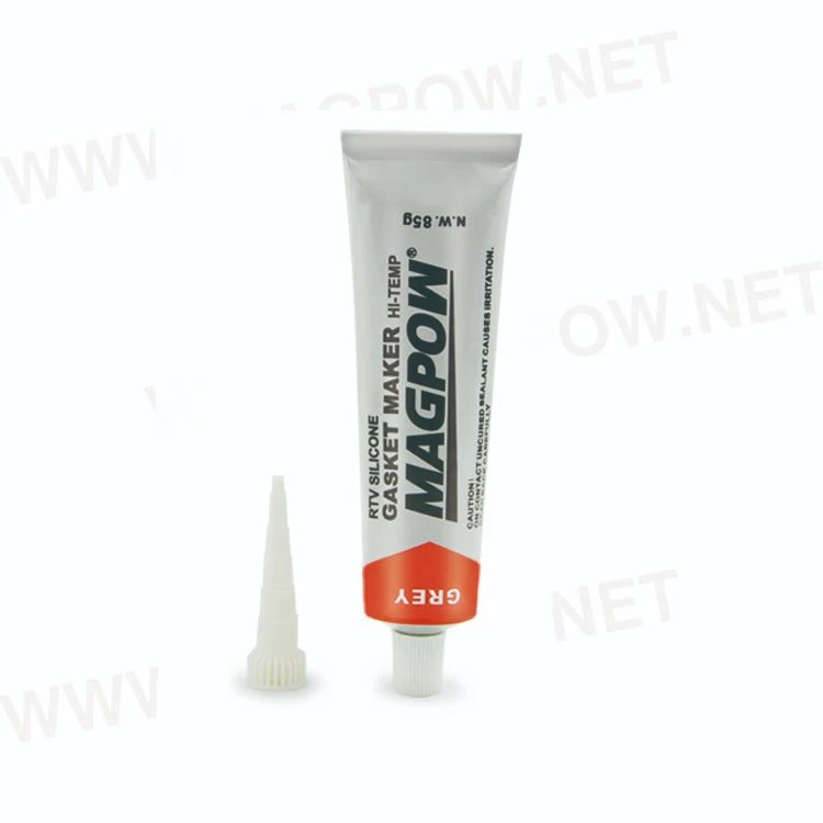 Premium High Temp RTV Silicone Grey Gasket Maker Colar