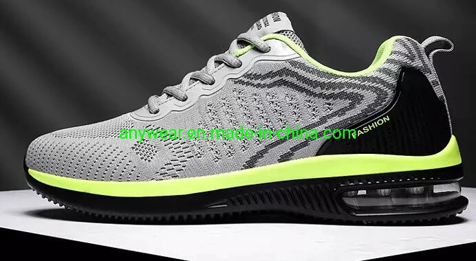 Athletic Footwear Sneaker Men&prime; S Sports Running Jogging Shoes PU Outsole Sports Shoes, Fly Knit Footwear, Air Bubble Shoes (962)