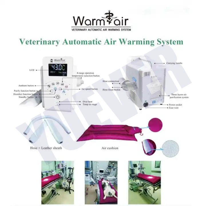 Medical Equipment Veterinary Automatic Air Warming System for Vet Use