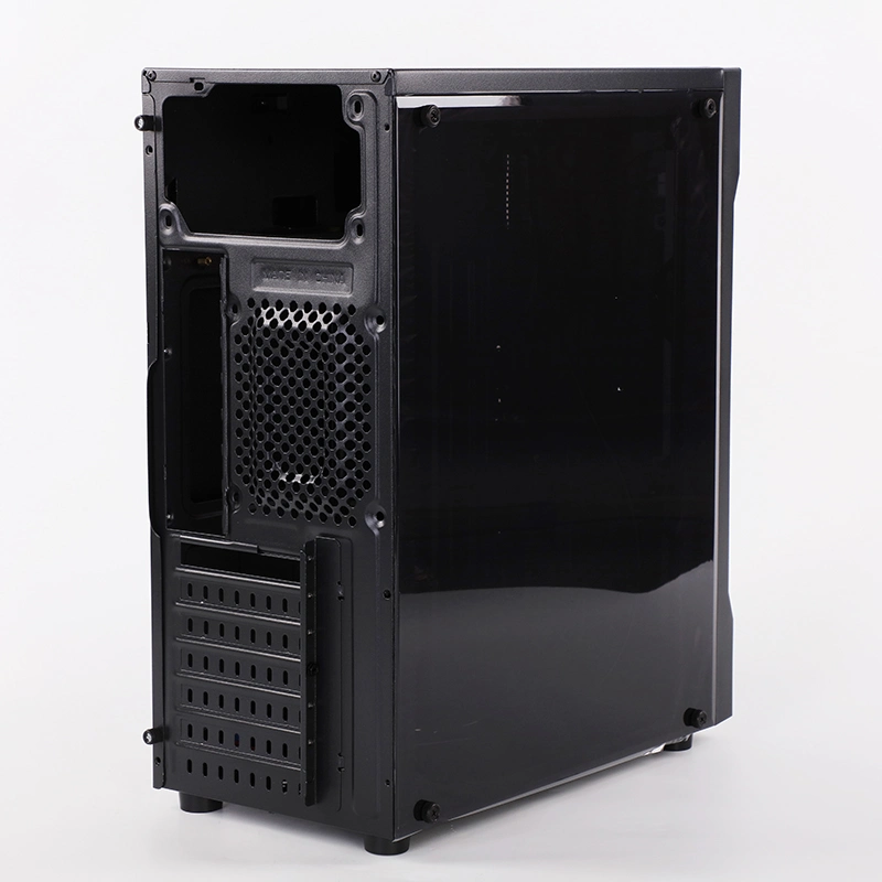 HY-110 Geldautomat Computergehäuse, schwarz, Desktop-PC-Gehäuse