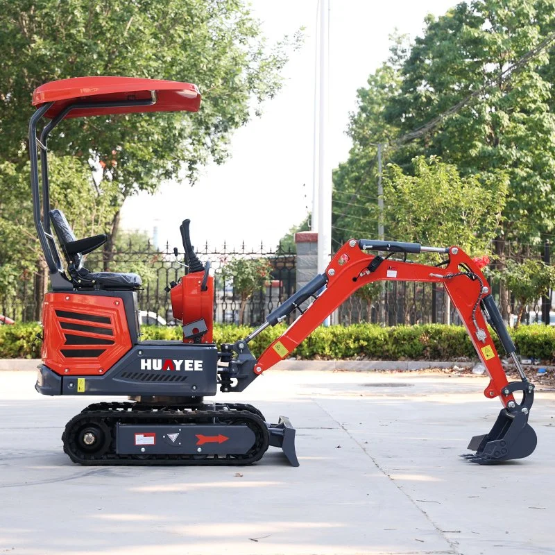 Cheap Price Chinese Mini Excavator 1 Ton Mini Small Crawler Digger 1200 Kg Mini Diesel Track Excavator