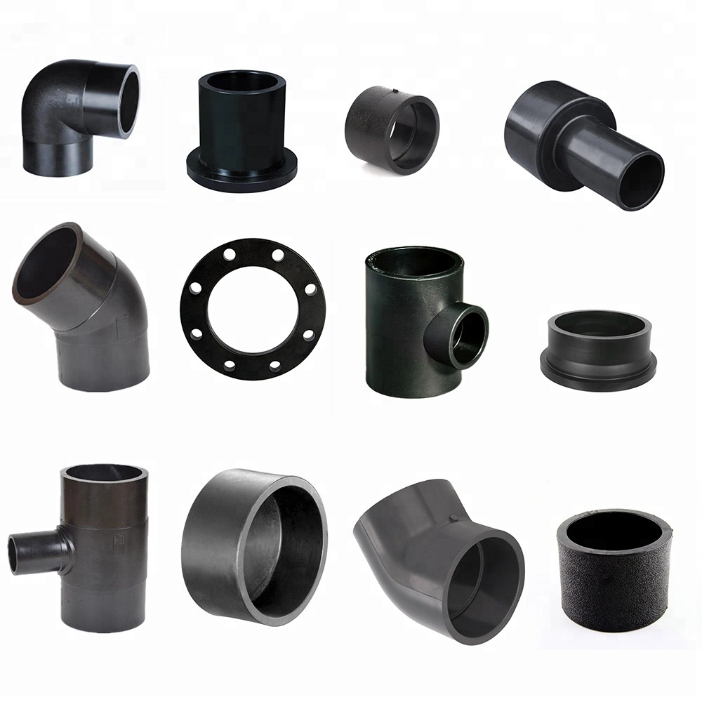 Factory Supply Pn16 Butt Fusion HDPE Pipe Fittings 90 Degree Elbow 140mm