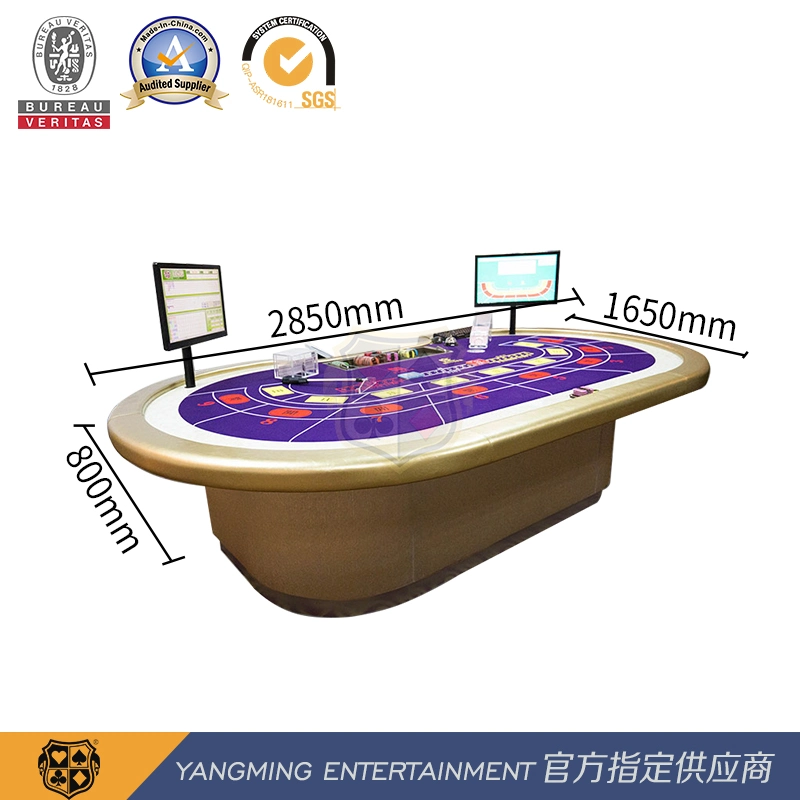 Baccarat RFID Chip Induction Recognition Casino Table