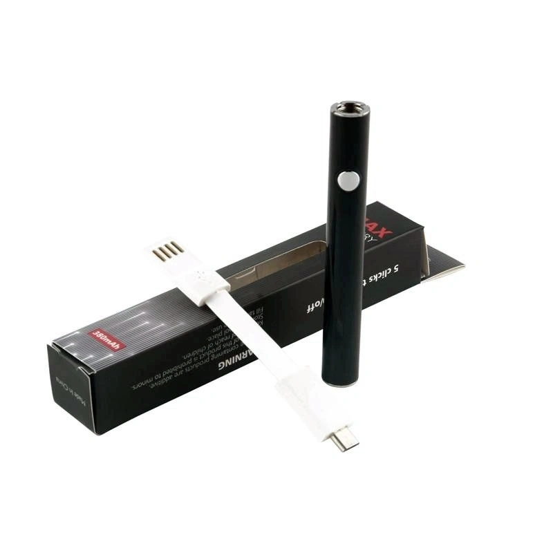 Original Factory Vape Pen Max batterie pour 510 cartouches personnalisé Logo