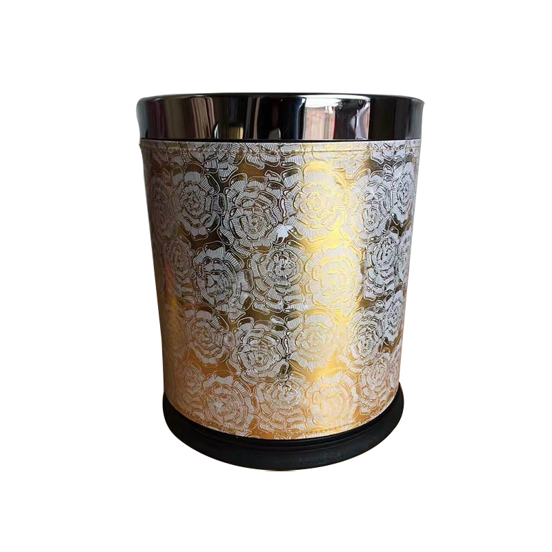 Household Living Room Storage Leak-Proof PP Flame-Retardant Non-Rusting Trash Can Without Lid